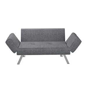 Serta Marin Convertible Sofa, Charcoal