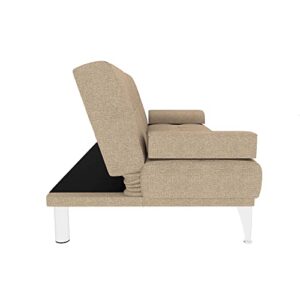 Serta Convertible Sofa, Sand