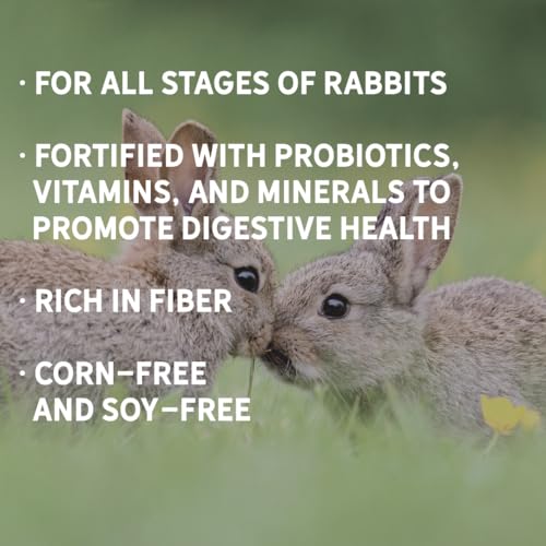 New Country Organics | Rabbit Pellets | Corn-Free and Soy-Free | 15% Protein | Certified Organic and Non-GMO | 40 lbs