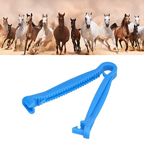 Zerodis Umbilical Cord Clips, Umbilical Cord Clamp Non Slip Serrations for Horse for Farm for Cattle