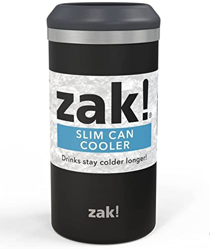 ZAK! Slim Can Cooler (Black)