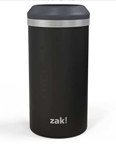 ZAK! Slim Can Cooler (Black)