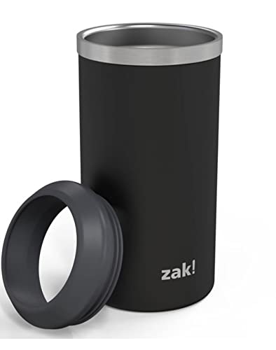 ZAK! Slim Can Cooler (Black)