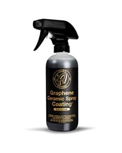 adam's polishes advanced graphene ceramic spray coating (12oz) - 18+ month sprayable graphene oxide ceramic coating for cars, boats, rv's & motorcycle | adds extreme gloss, depth, shine & protection