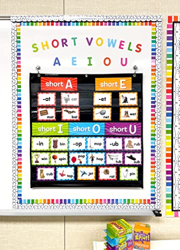 Teacher Created Resources Colorful Stripes Magnetic Border (TCR77563)