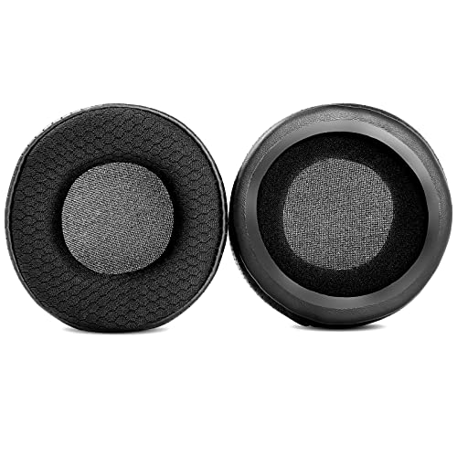 TaiZiChangQin Voyager 104 Upgrade Ear Pads Ear Cushions Earpads Replacement Compatible with Plantronics Voyager 104 Headphone Fabric Black