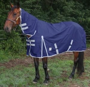 rugged ride 1200 denier combo neck midweight turnout blanket - 200 gr fill