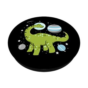 Brachiosaurus Space Demiboy Pride PopSockets Swappable PopGrip