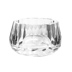 DONOUCLS Crystal Candy Dish Tiny Hand-Cut Small Decorative Bowl H2.4 x W3.2 for Home Decor