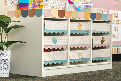 Teacher Created Resources Everyone is Welcome Woven Straight Border Trim (TCR7127), Natural