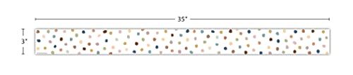 Teacher Created Resources Everyone is Welcome Painted Dots Straight Border Trim (TCR7165)