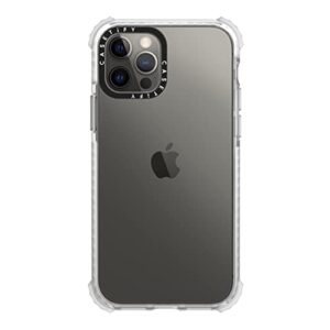 casetify ultra impact case for iphone 12 pro/iphone 12-frost clear