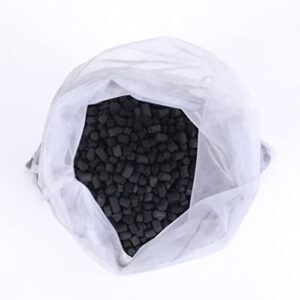 Minxue Activated Carbon Aquarium Bamboo Charcoal Pellets Clear Than Coal Filter Media Accessories with mesh Bag