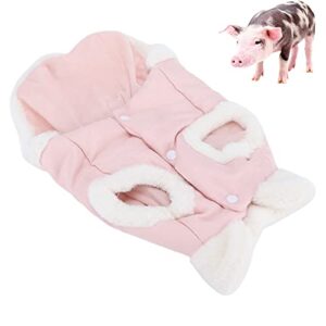 Shanrya Pet Clothes, Easy Put on and Take Off D‑ Buckle Pet Sweater Coat for Indoor for Sleeping Time for Outdoor for Winter and Autumn(L)