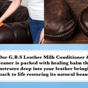 G.B.S Leather Milk Conditioner & Cleaner