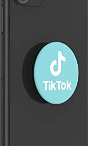 ​​​​PopSockets Phone Grip with Expanding Kickstand, TikTok PopGrip - Tik Tok Blue