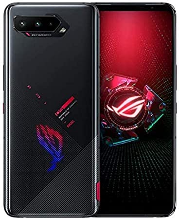 ASUS ROG Phone 5S ZS676KS 5G Dual 256GB 16GB RAM Factory Unlocked (GSM Only | No CDMA - not Compatible with Verizon/Sprint) Tencent Version – Black