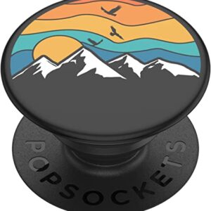 ​​​​PopSockets Phone Grip with Expanding Kickstand, Nature PopGrip - Mountain High