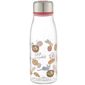 skater pty5-a direct drinking water bottle, 16.9 fl oz (500 ml), includes infuser, water bottle, kiki's delivery service, bakery ghibli