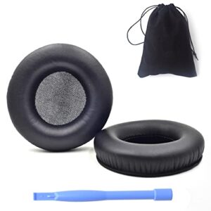 e50bt replacement ear pad earpad cushion cover compatible with jbl synchros e50bt e50 s500 s700 wireless headphones (black)