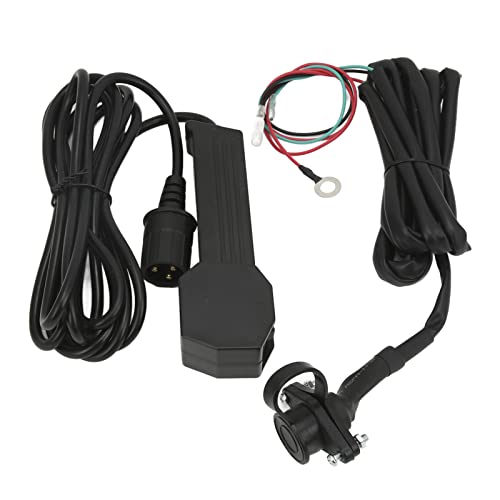 Winch Remote Controller, 12V Plastic Hand‑Held Winch Control Switch with 9ft Cable Electric Manual Waterproof for ATV UTV