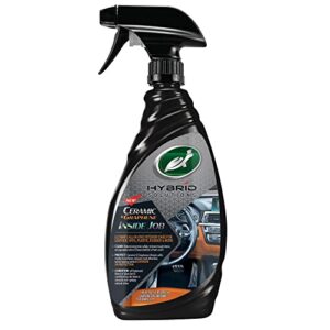 turtle wax 53787 hybrid solutions ceramic graphene inside job, interior all purpose car cleaner and protectant, odor eliminator, works on leather, vinyl, plastic, rubber and more, 16 fl oz