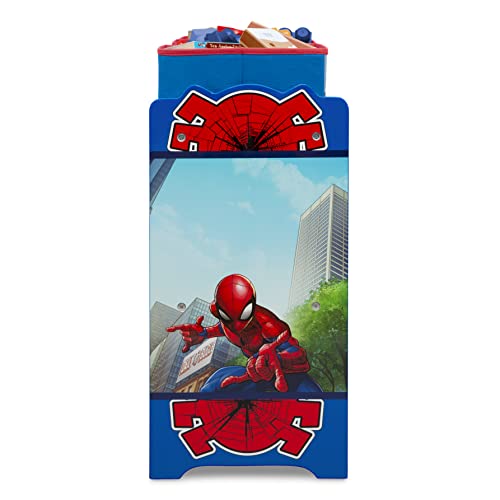 Marvel Spider-Man Deluxe 9 Bin Design and Store Toy Organizer by Delta Children