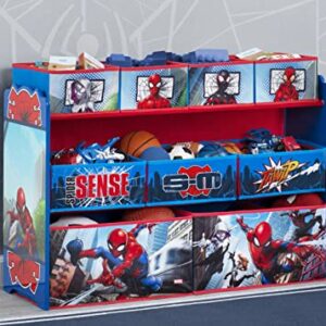 Marvel Spider-Man Deluxe 9 Bin Design and Store Toy Organizer by Delta Children