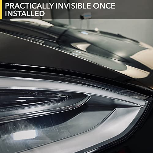 TWRAPS Hood Clear Protection Film (PPF) for Tesla Model S (2016+ Including Plaid) 8mil 11"