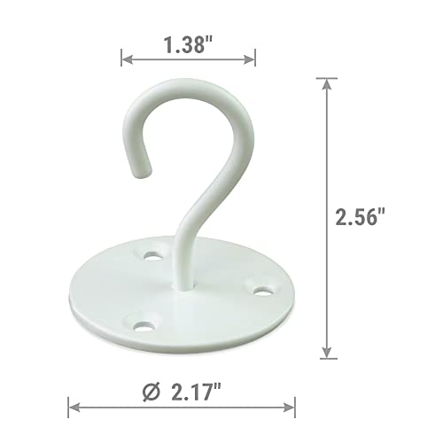 Decorative Hook 2 PC (Traffic White)