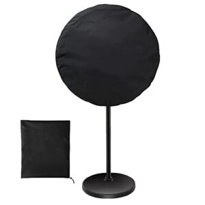 whaiyijia outdoor fan cover, waterproof dust cover for 16-18" standing fan and floor fan, compatible pedestal fan cover for indoor and outdoor
