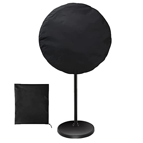 WHAIYIJIA Outdoor Fan Cover, Waterproof Dust Cover for 16-18" Standing Fan and Floor Fan, Compatible Pedestal Fan Cover for Indoor and Outdoor