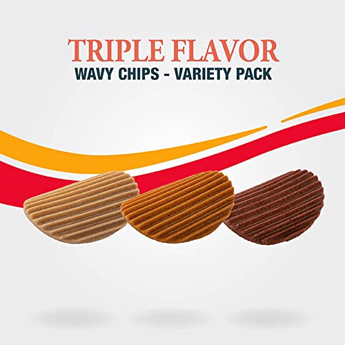 Good'n'Fun GNT Trip Flavor Wavy Chips 3-12/10OZ (F)