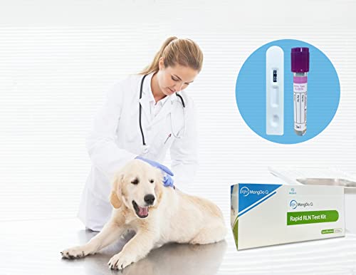 SmileCare Pet Rapid Dog Pregnancy Test Kit，Canine Pregnancy Relaxin RLN Auxiliary Diagnostic Healthy Testing Kit for Dogs 10-Packed