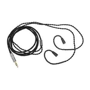 3.5mm headphone audio cable, 120mm length 3.5mm jack replacement headphone audio cable suitable for ie8 ie80 ie8i earphones
