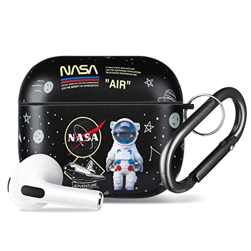 Mulafnxal for AirPod 3/3rd Generation Case Fashion Unique Hard IMD Design for Air Pods 3 (2021) Cover Cases Cartoon Character Cute Funny Trendy Designer for Girls Boys Teen Kids(Star Astronaut)