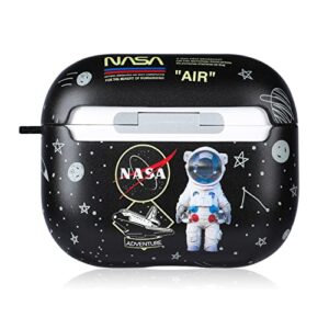 Mulafnxal for AirPod 3/3rd Generation Case Fashion Unique Hard IMD Design for Air Pods 3 (2021) Cover Cases Cartoon Character Cute Funny Trendy Designer for Girls Boys Teen Kids(Star Astronaut)