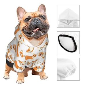 Customized Dog Hoodie, Personalized Dog Hoodies, Add Your Image/Photo/Text for Warm Pet Pullover Sweatshirt, Dog Clothes Pet Apparel for Small Breed XS-XXL