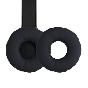 kwmobile ear pads compatible with sony wh-ch510 earpads - 2x replacement for headphones - black