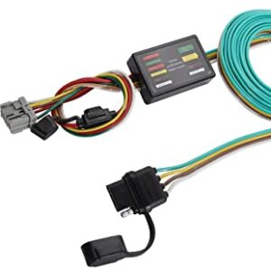 Oyviny Custom 4 Way Trailer Wiring Harness 56161 for Honda Odyssey 2005-2010, Factory Tow Package Required