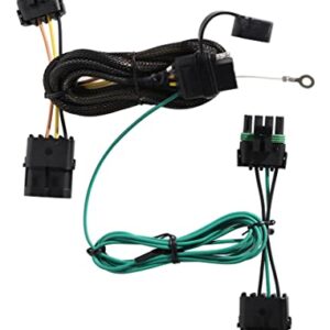 Oyviny Custom 4 Pin Trailer Wiring Harness for 1991-1997 Jeep Wrangler/1997 Jeep TJ/1991-1995 Jeep YJ