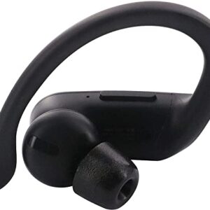 Zotech Replacement Memory Foam Earbud Tips for Beats Powerbeats Pro, Powerbeats, Flex Earphones (Black)