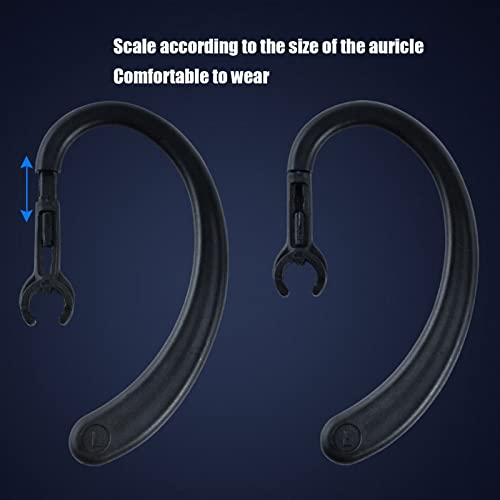 Call Center Headset,Ear Hook Single Sided 3.5mm Headphone with Microphone Single Ear Telephone Headset for Laptop Mobile Phones