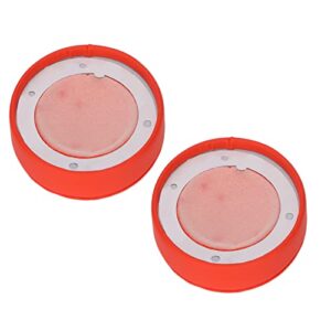 2pcs Headphone Cushion, for SoloPro Ear Pads Elastic Wireless On Ear Headphones Pads Durability Low Noise Replacement Earpad Cover(red)