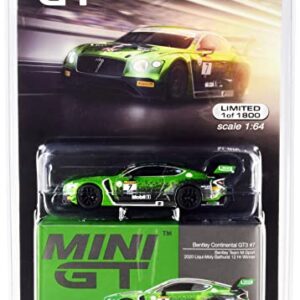 Bentley Continental GT3 (RHD) #7 Winner Liqui-Moly Bathurst 12 Hours (2020) Ltd Ed 1800 pcs 1/64 Diecast Model Car by True Scale Miniatures MGT00238