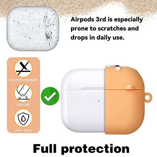 Mulafnxal for Airpods 3 3rd Generation Case Cute 3D Lovely Unique Cartoon for Airpod 3 Silicone Cover Fun Funny Cool Design Fashion Cases for Boys Girls Kids Teen for Air pods 3 (2021) (Lie Shiba Inu)