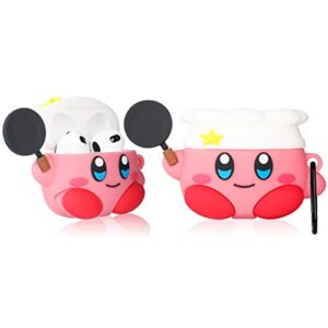 mulafnxal for airpods 3 3rd generation case cute 3d lovely unique cartoon for airpod 3 silicone cover fun funny cool design fashion cases for boys girls kids teen for air pods 3 (2021) (chef)