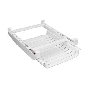 ziplock bag hanging storage rail rack, fridge shelf holder clip sliding rail tray save space for fridge