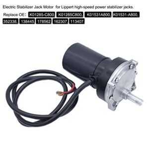 MOCW 138445 178562 352338 Electric RV Trailer Stabilizer Jack Motor Klauber C-800 c800 Motor Replacement Klauber K01285-C800 K01285C800 K01531-A800