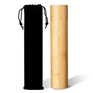 scattering urns bamboo scattering cremation small urns mini bamboo spreading funeral urn tube keepsake urn with black velvet bag scattering urns human ashes caskets for humans pet dog cat ashes